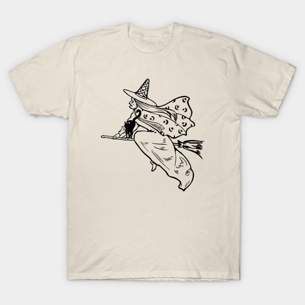 Vintage Witch T-Shirt by Geeks With Sundries